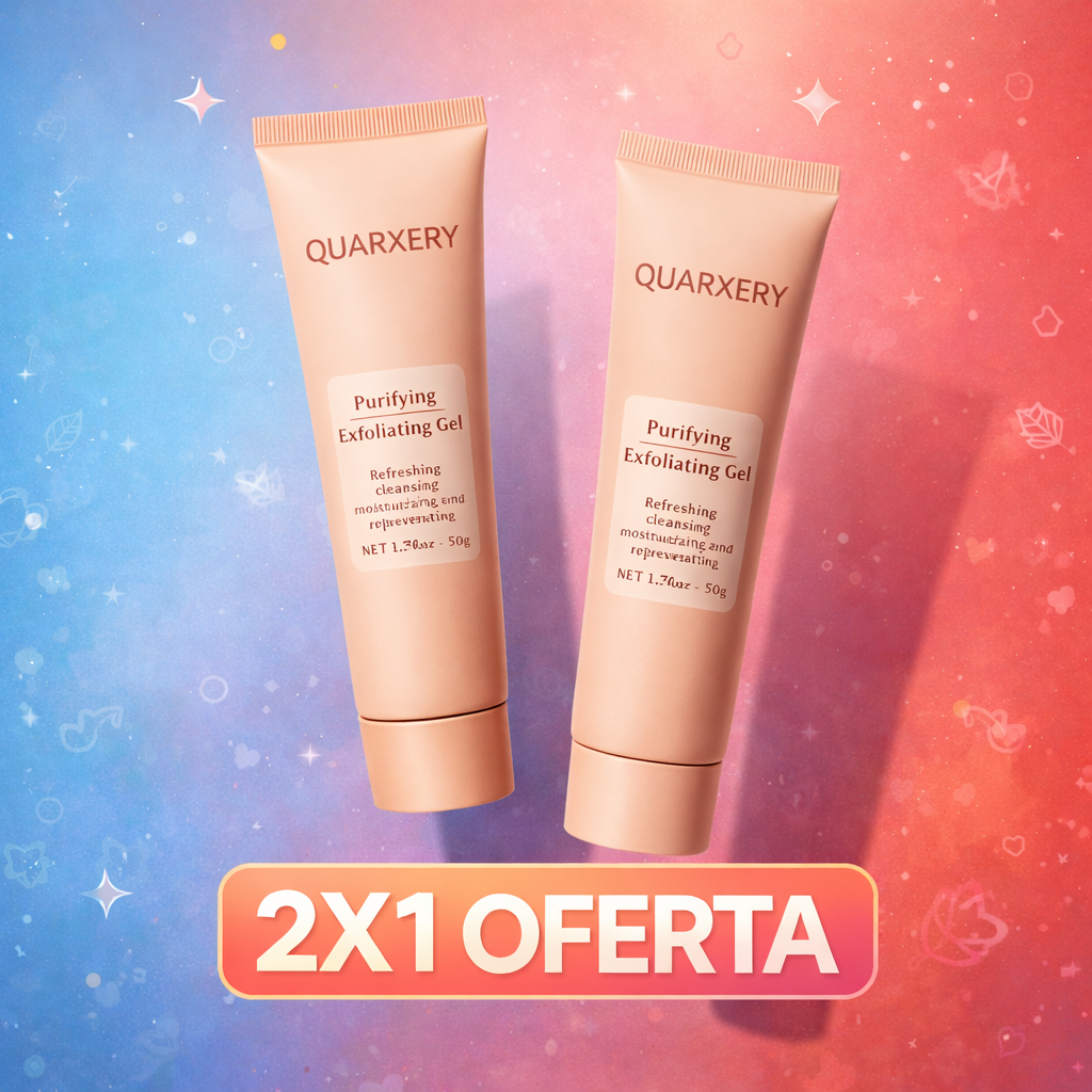 Oferta Especial 2X1 🎁: Quarxery™ Gel Exfoliante Purificante - Piel limpia, fresca y sedosa