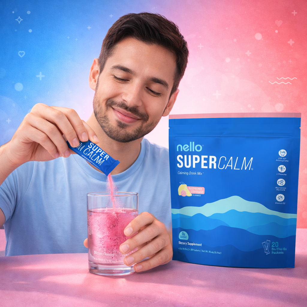 Nello™ SuperCalm: Menos ansiedad, más concentración natural