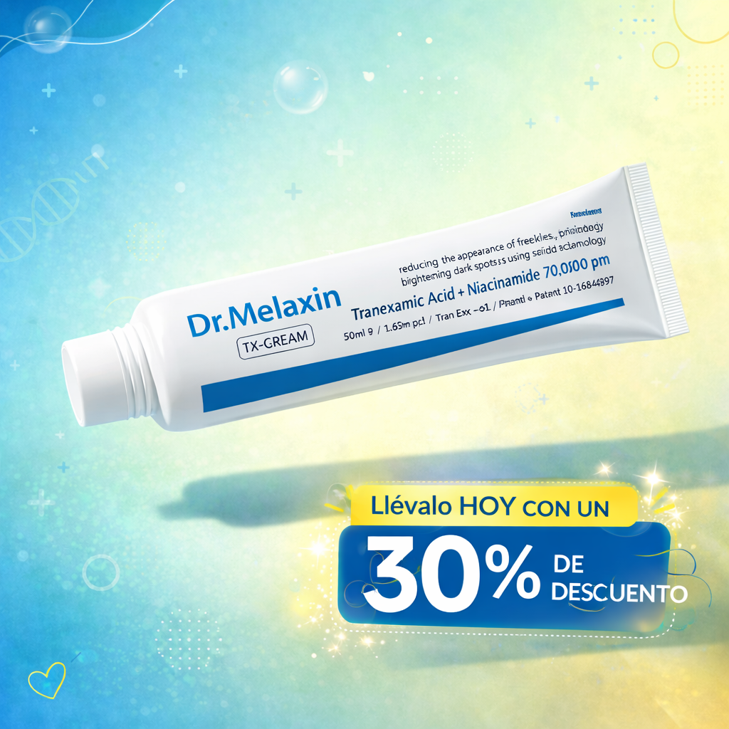 🎁 Dr. Melaxin TX-Cream™ | Tono Uniforme y Piel Más Radiante