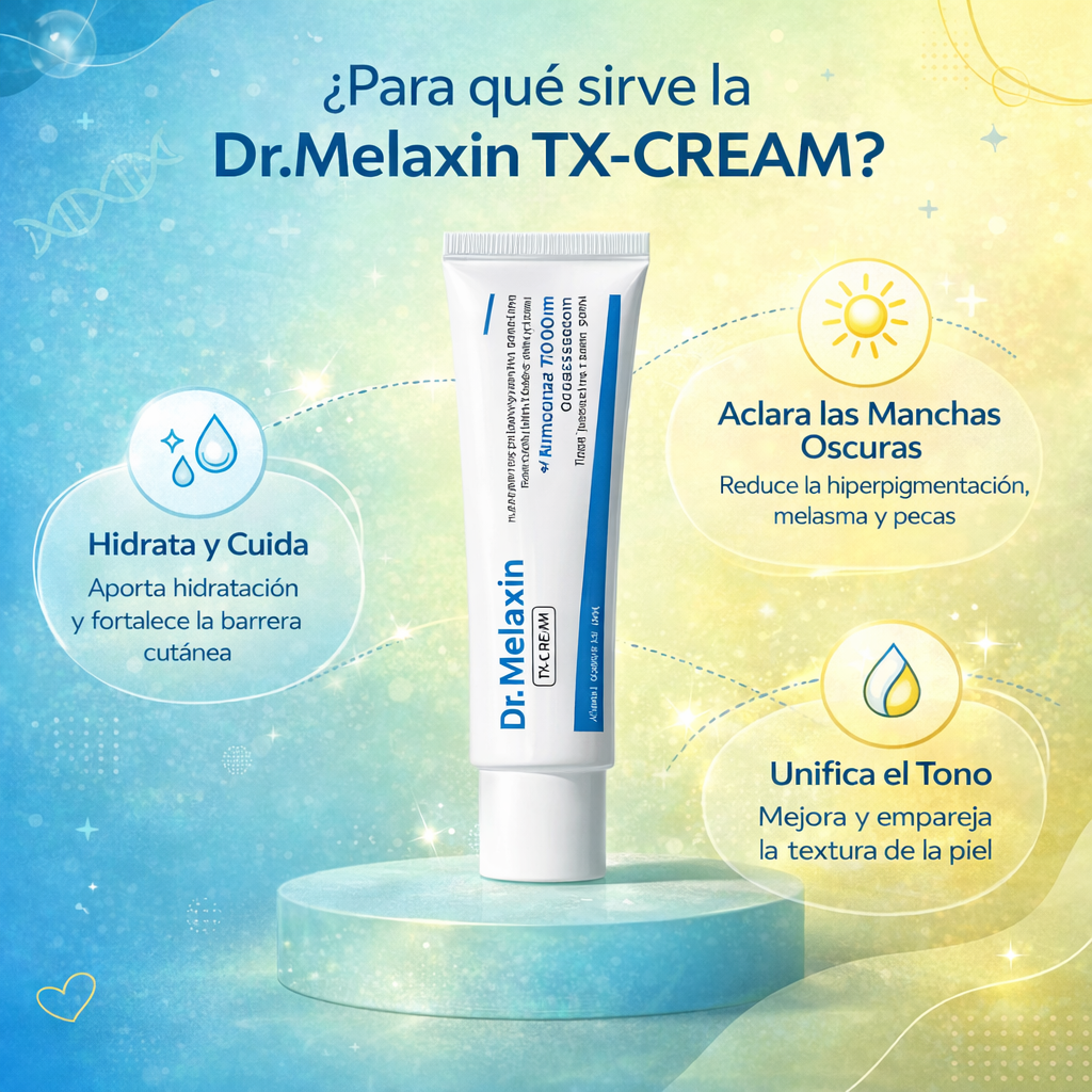 🎁 Dr. Melaxin TX-Cream™ | Tono Uniforme y Piel Más Radiante