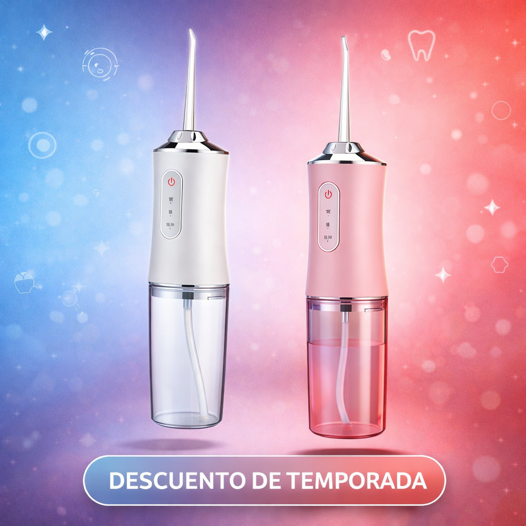 Irrigador Oral Antisarro™ – Limpieza Profunda y Aliento Fresco 🛡️