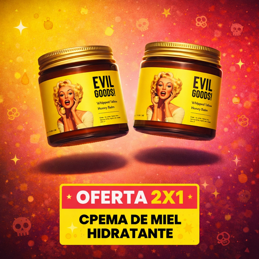 OFERTA 2X1 🎁 Evil Goods: Sebo de Res Original USA ⭐ – Nutrición intensiva + Mejora elasticidad + Piel más joven y luminosa