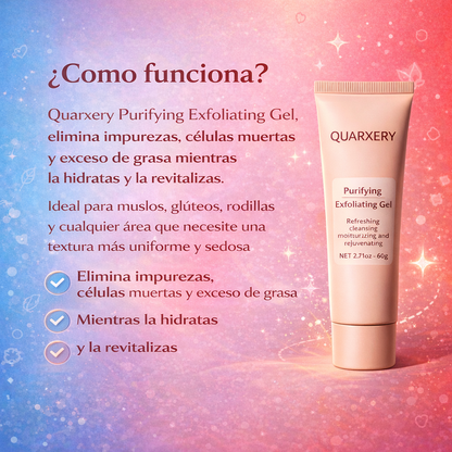 Oferta Especial 2X1 🎁: Quarxery™ Gel Exfoliante Purificante - Piel limpia, fresca y sedosa
