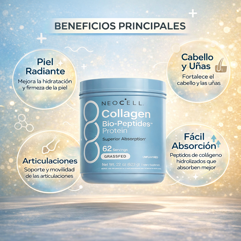 Neocell™ Collagen: Belleza y Bienestar en Cada Toma