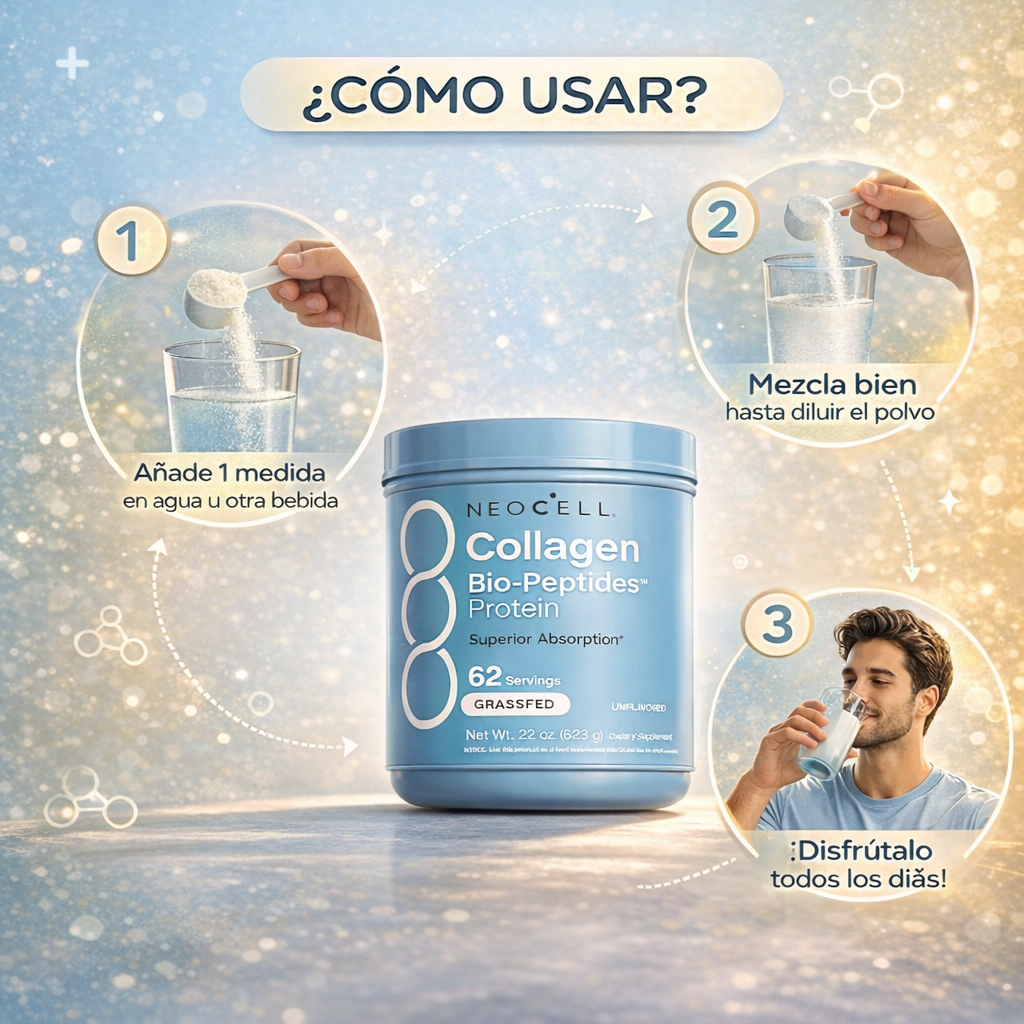 Neocell™ Collagen: Belleza y Bienestar en Cada Toma