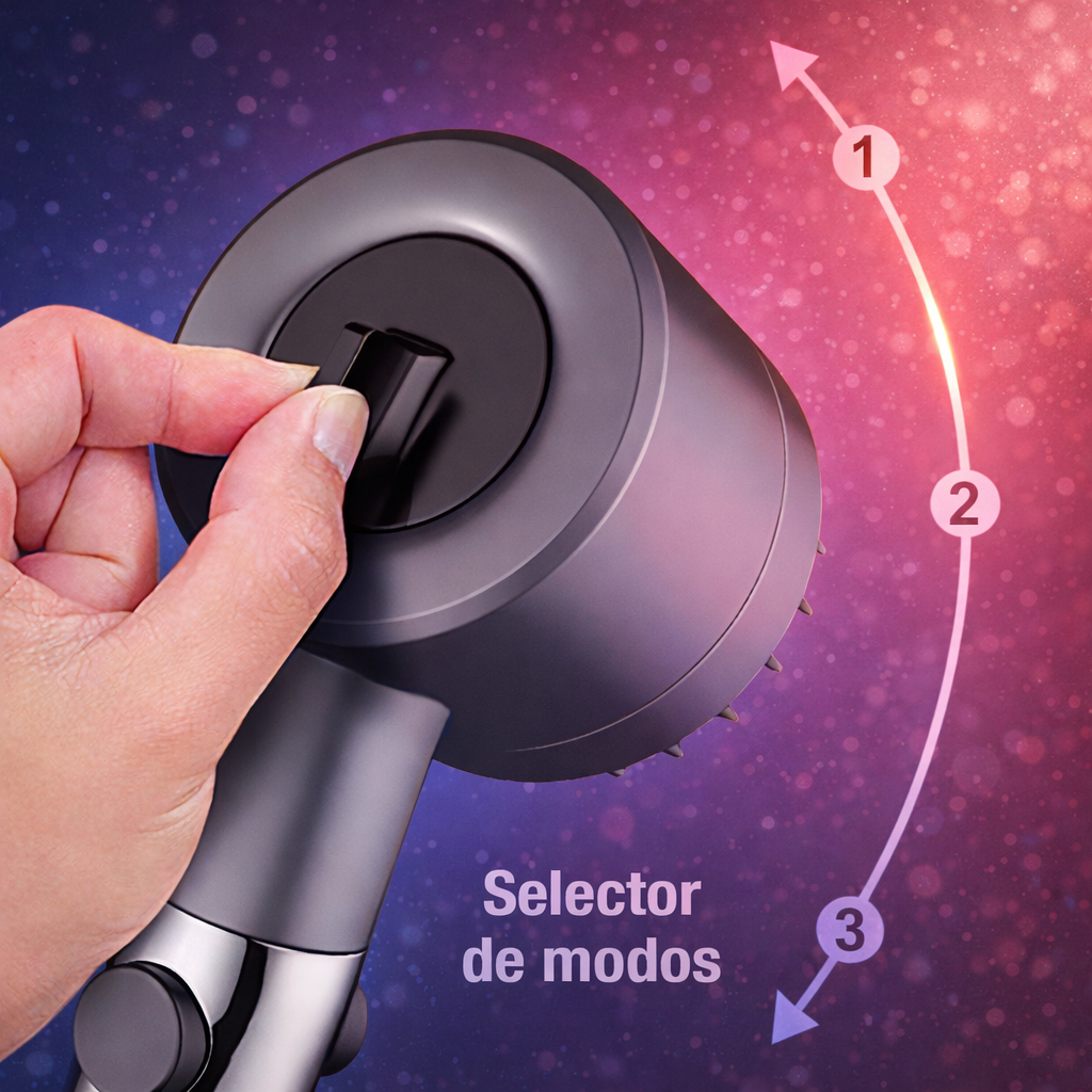 AquaForce Pro™: Reduce el estrés y mejora tu higiene con una ducha.