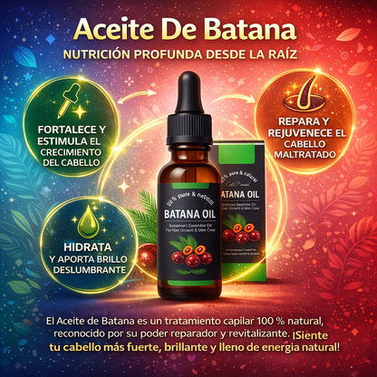 OFERTA 3X1 🎁: Aceite de Batana Natural Importado USA ⭐ – Reparación, Fuerza y Brillo Capilar