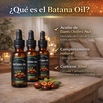 OFERTA 3X1 🎁: Aceite de Batana Natural Importado USA ⭐ – Reparación, Fuerza y Brillo Capilar