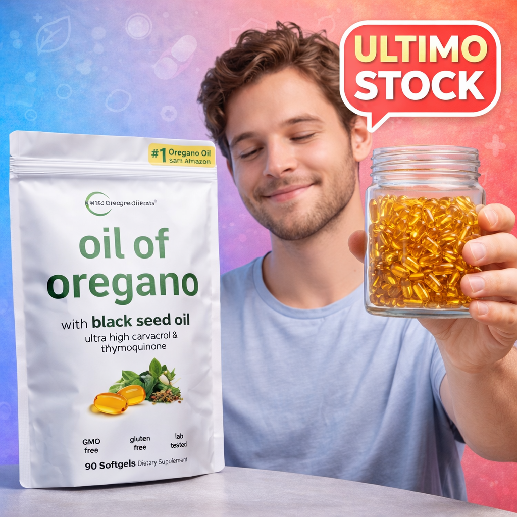 2X1 OFERTA 🎁: Oil of Oregano Original USA ⭐ - Bienestar Diario, Defensas y Digestión Natural