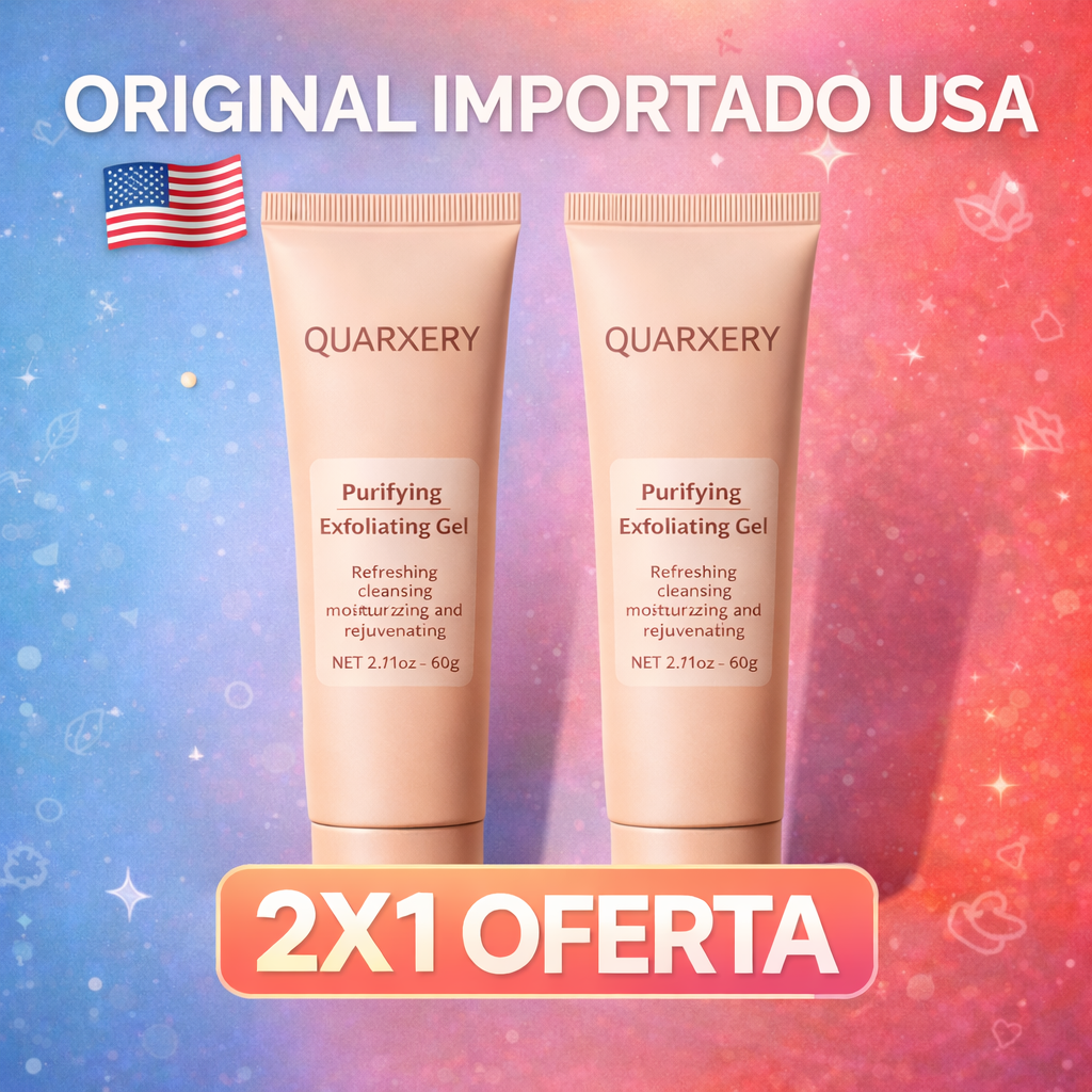 Oferta Especial 2X1 🎁: Quarxery™ Gel Exfoliante Purificante - Piel limpia, fresca y sedosa
