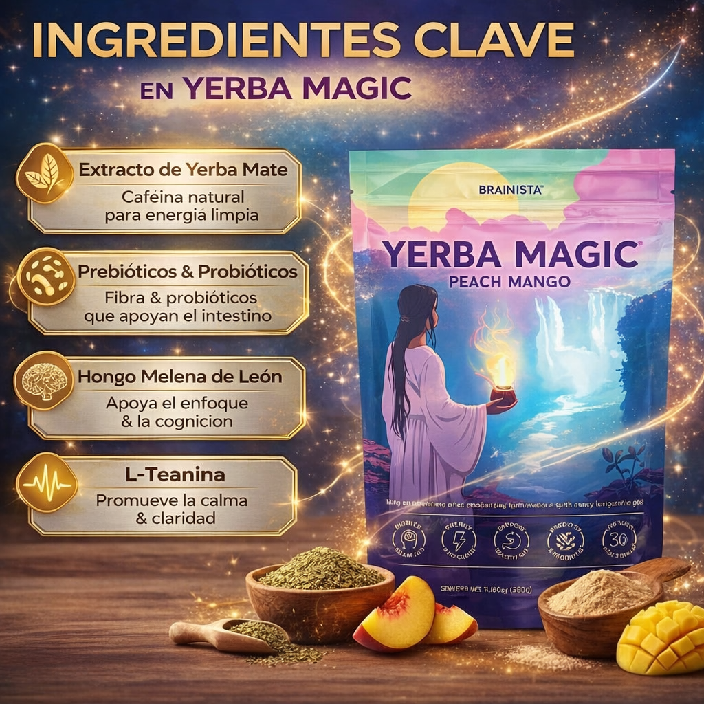 Oferta Ultimas Unidades 🎁 - Yerba Magic™: Energía, Enfoque y Menos Hinchazón