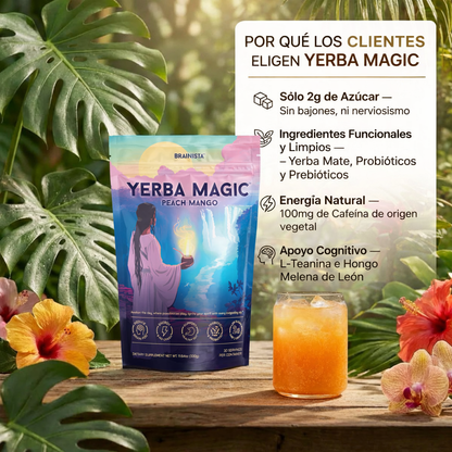 Oferta Ultimas Unidades 🎁 - Yerba Magic™: Energía, Enfoque y Menos Hinchazón
