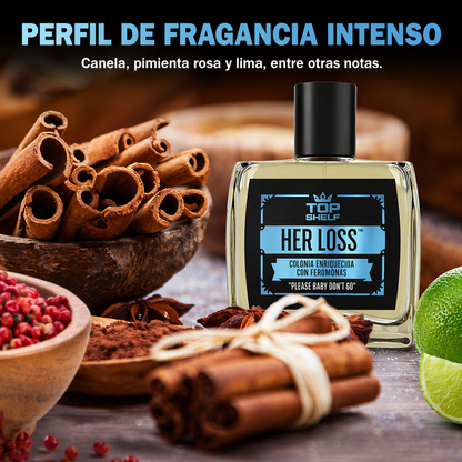 Oferta: TopShelf™ Her Loss - Despierta tu atracción natural con feromonas de alta pureza