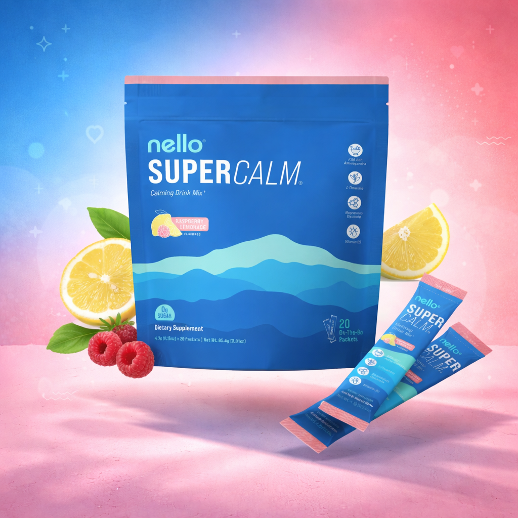 Nello™ SuperCalm: Menos ansiedad, más concentración natural