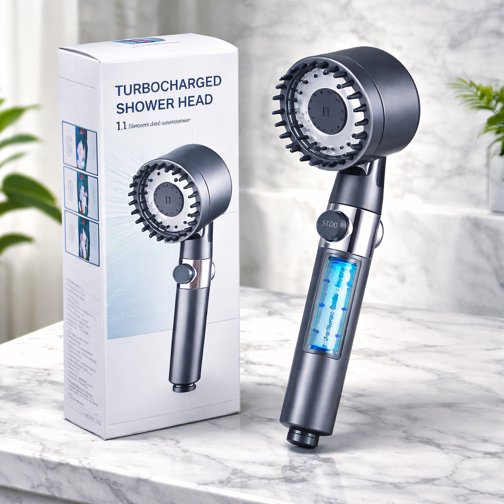 AquaForce Pro™: Reduce el estrés y mejora tu higiene con una ducha.